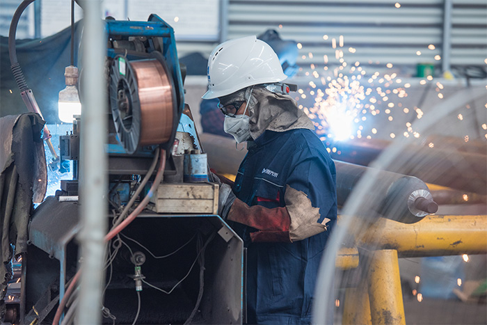 铜川网架焊接车间
